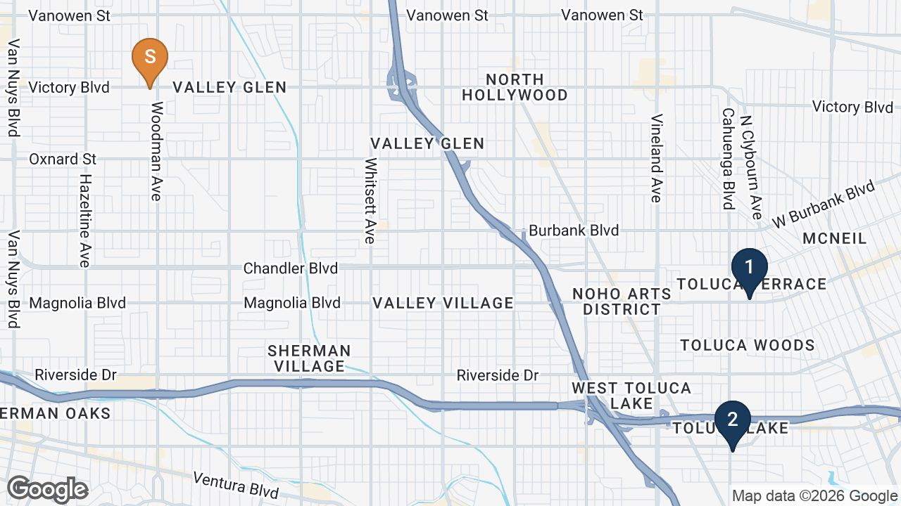 On-Market Comps Map